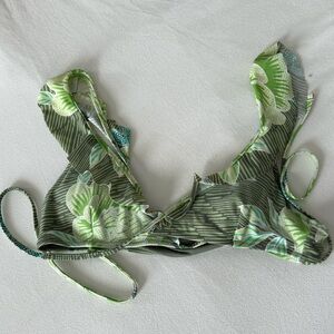 Aerie Green Bikini Top